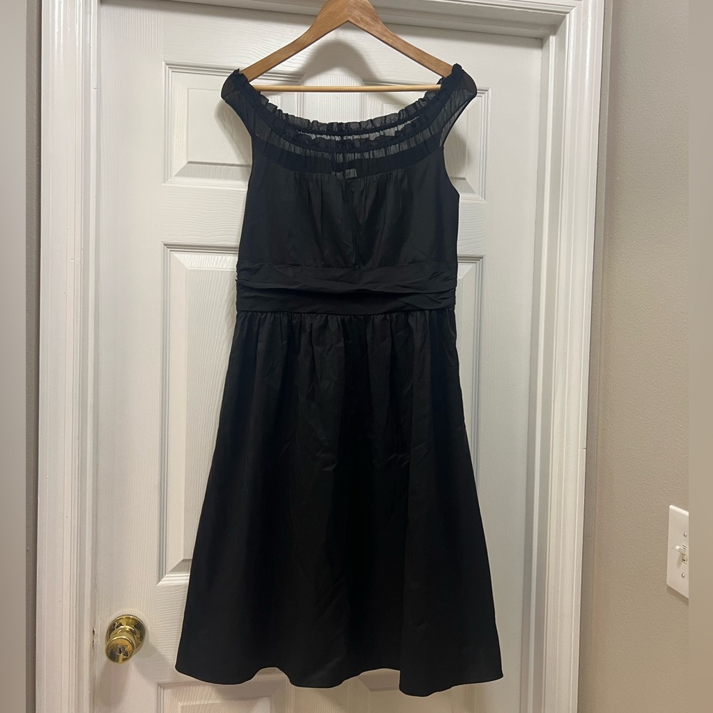 White House Black Market Black Dress size 12
